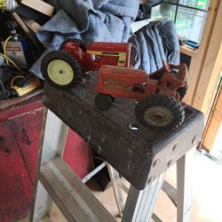 2 Vintage Farm Tractors 