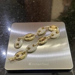 10k Diamond Gucci Link 