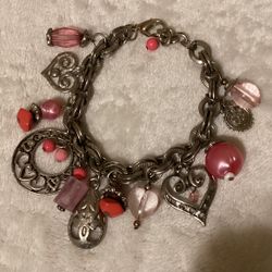 7” SilverTone Charm Bracelet …6 Charm Bracelets Total