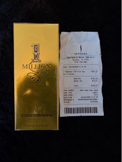 One Million Eau de Toilette Authentic Cologne