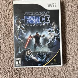 Star Wars the Force Unleashed Game - Nintendo Wii