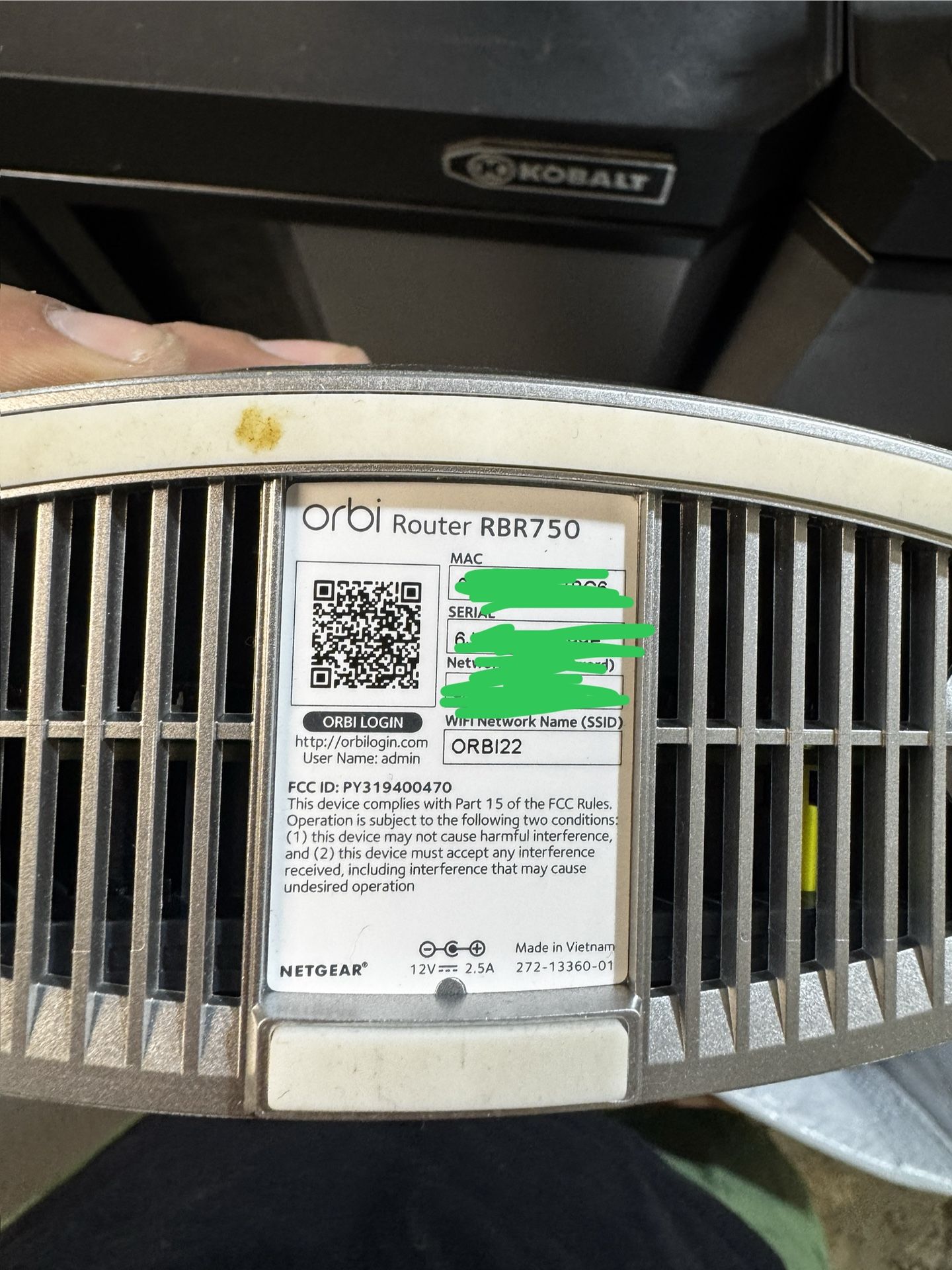 Netgear Orbi RBS750 Tri-band Mesh