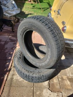 PAIR OF 245/70/17 SAILUN TERAMAX TIRES