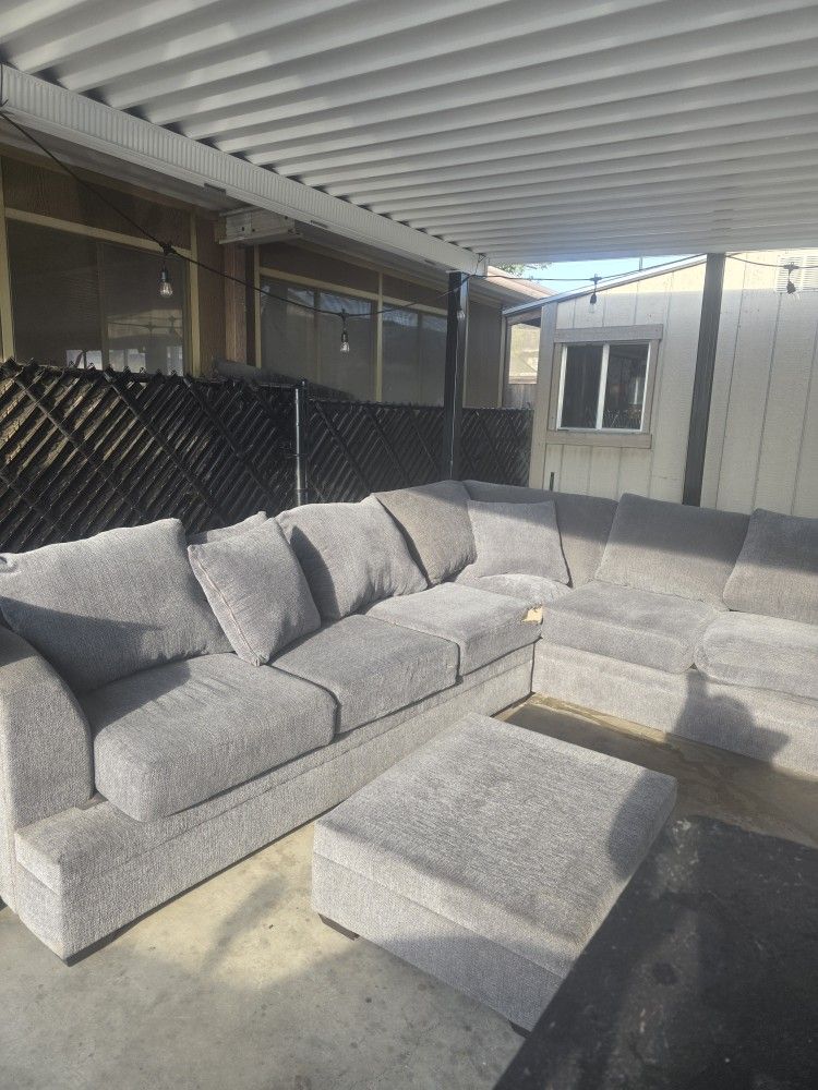 Sectional Gray Sofa