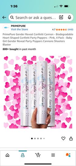 Gender Reveal Cannons