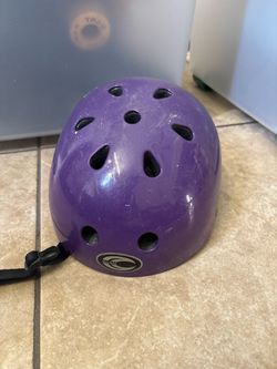 Kids Skateboard Bike Helmet - purple