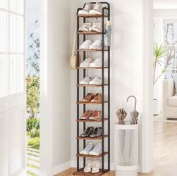 ⭐️ 10 tier shoe rack ( new in box) ✳️cash only