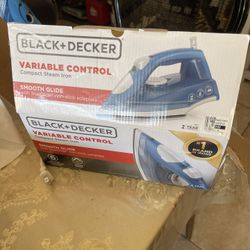 Excellent Condition, Black And Decker Iron