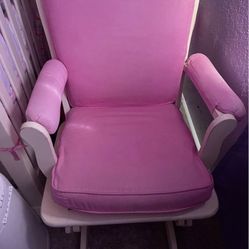 Gliding/rocking Chair & Matching Ottoman $125 Obo Cash Only
