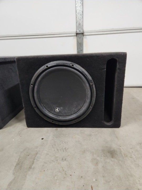 JL Audio 12inch Subwoofer In Box (12W3V3-4)