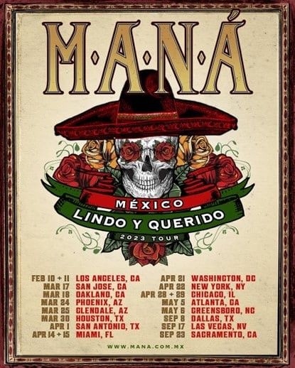 Mana: Mexico Lindo Y Querido @ Kia Forum - 2/10/23