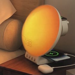 Sunrise Alarm Clock, Sleep Sounds & Apple Android Charging System