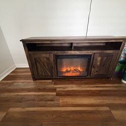 Fireplace TV Console – Modern Elegance & Cozy Comfort