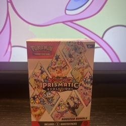 Pokemon Prismatic Evolutions Booster Bundle