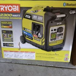 Ryobi, Brand New Inverter Generator Never Open Never Used Bluetooth Control 2300 Watt Well Worth 🤑💰🤑💰