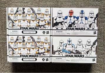 Star Wars TVC Vintage Collection Clone Troopers 4-Pack Army Builder