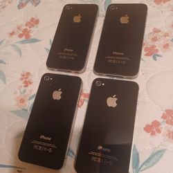 4 Iphone 4, No Cracks Or Scratches, $15 Each 