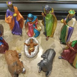 African American Nativity  Set Collection.