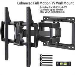 TV Wall Mount Full Motion 37”-75”