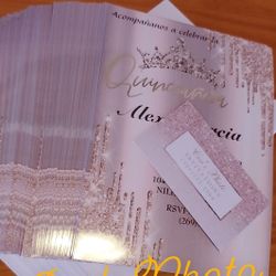 5x7 Invitations Invitaciones 