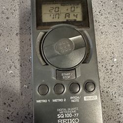 Seiko SQ100-77 digital quartz metronome