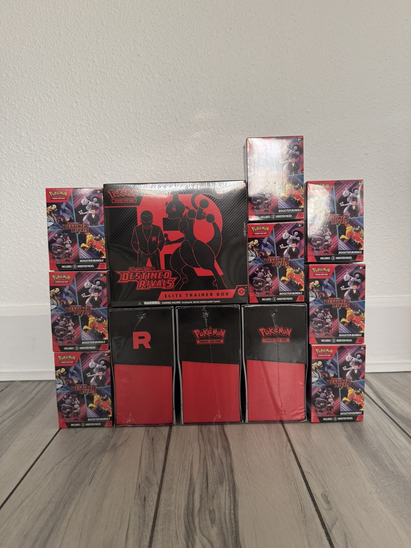 Pokemon Destined Rivals ETB Booster Bunldes