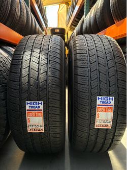 2 Nexen Used Tires 275/55/20
