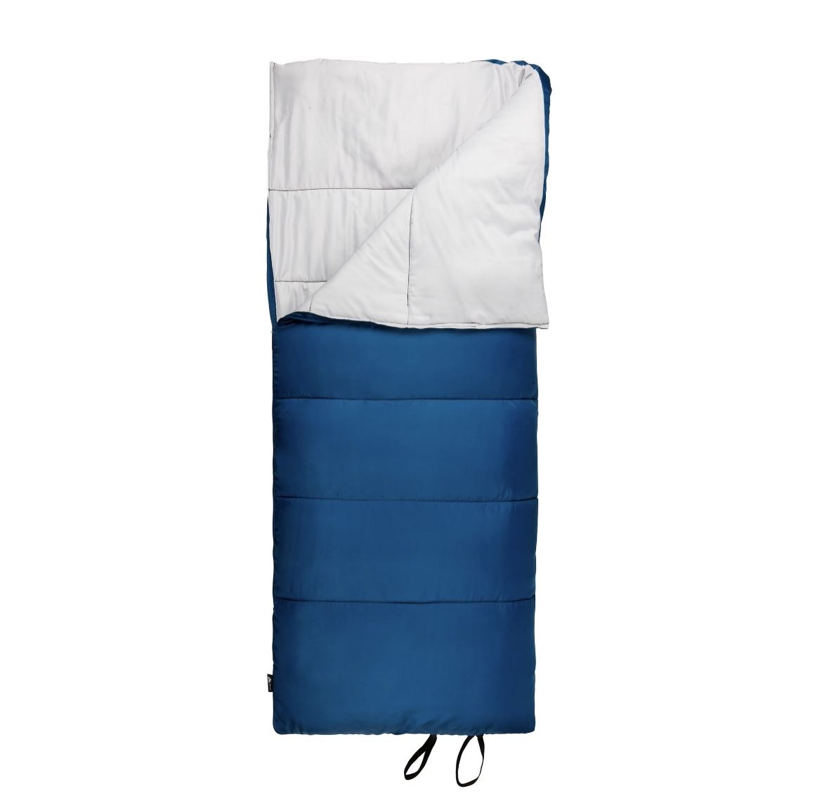 Ozark Trail 35-Degree Cool Weather Rectangular Sleeping Bag, Blue, 33"x77"