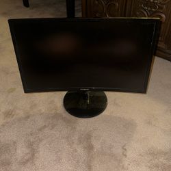 24’ Samsung Curved Monitor - 60 Hz Refresh Rate