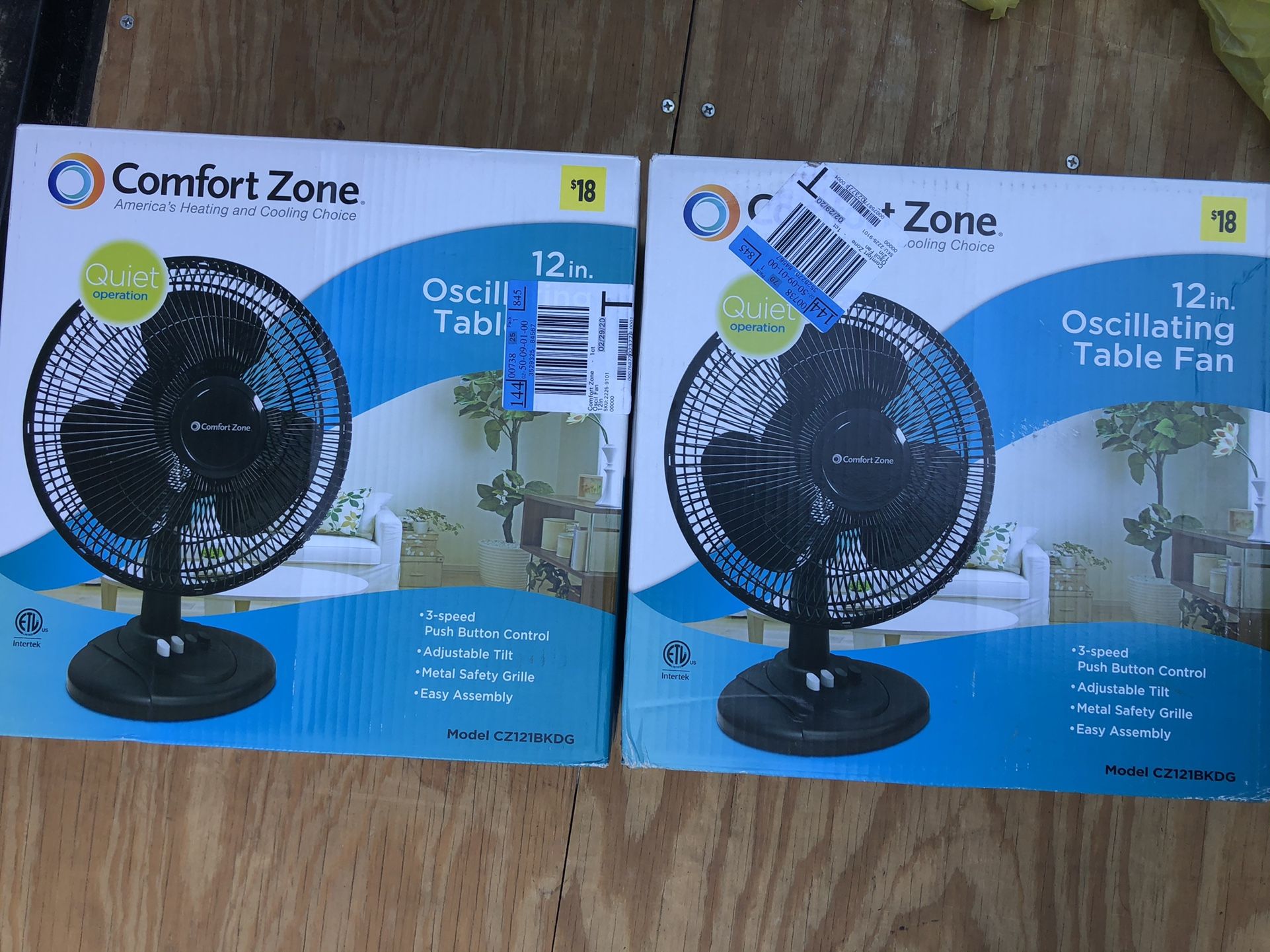12in Table Fan $15 Each