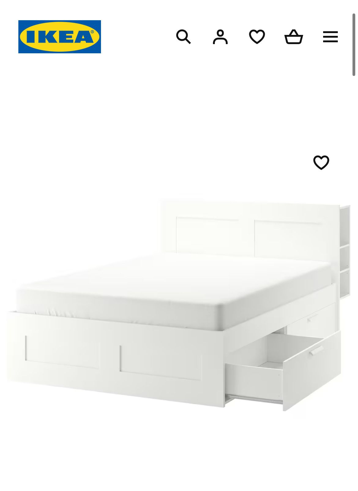 IKEA Bed Frame And Base (Queen) 