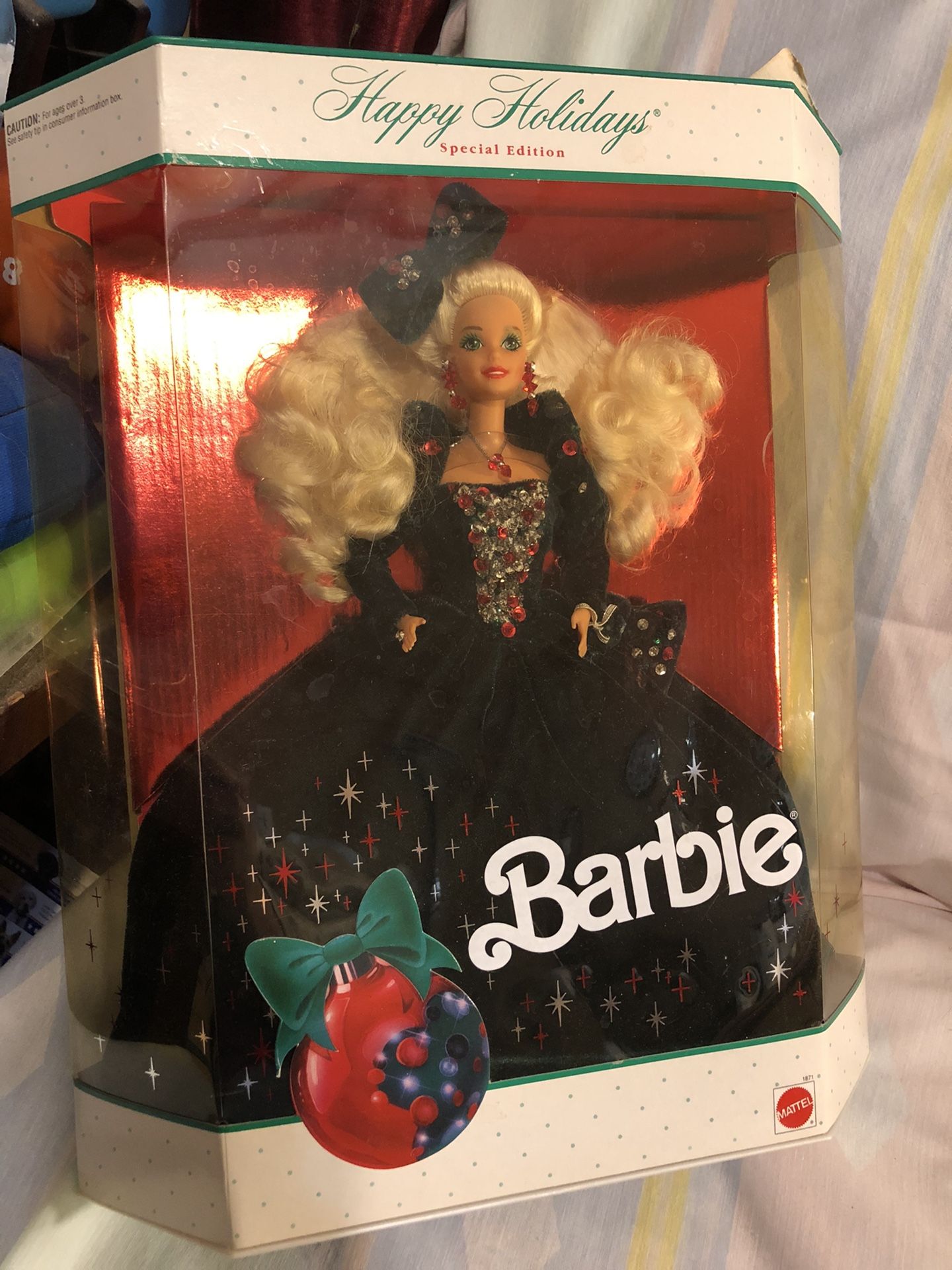 HAPPY HOLIDAYS 1991 Special Edition Barbie