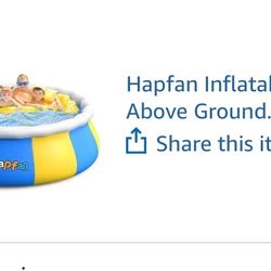 Hapfan Inflatable Pool 