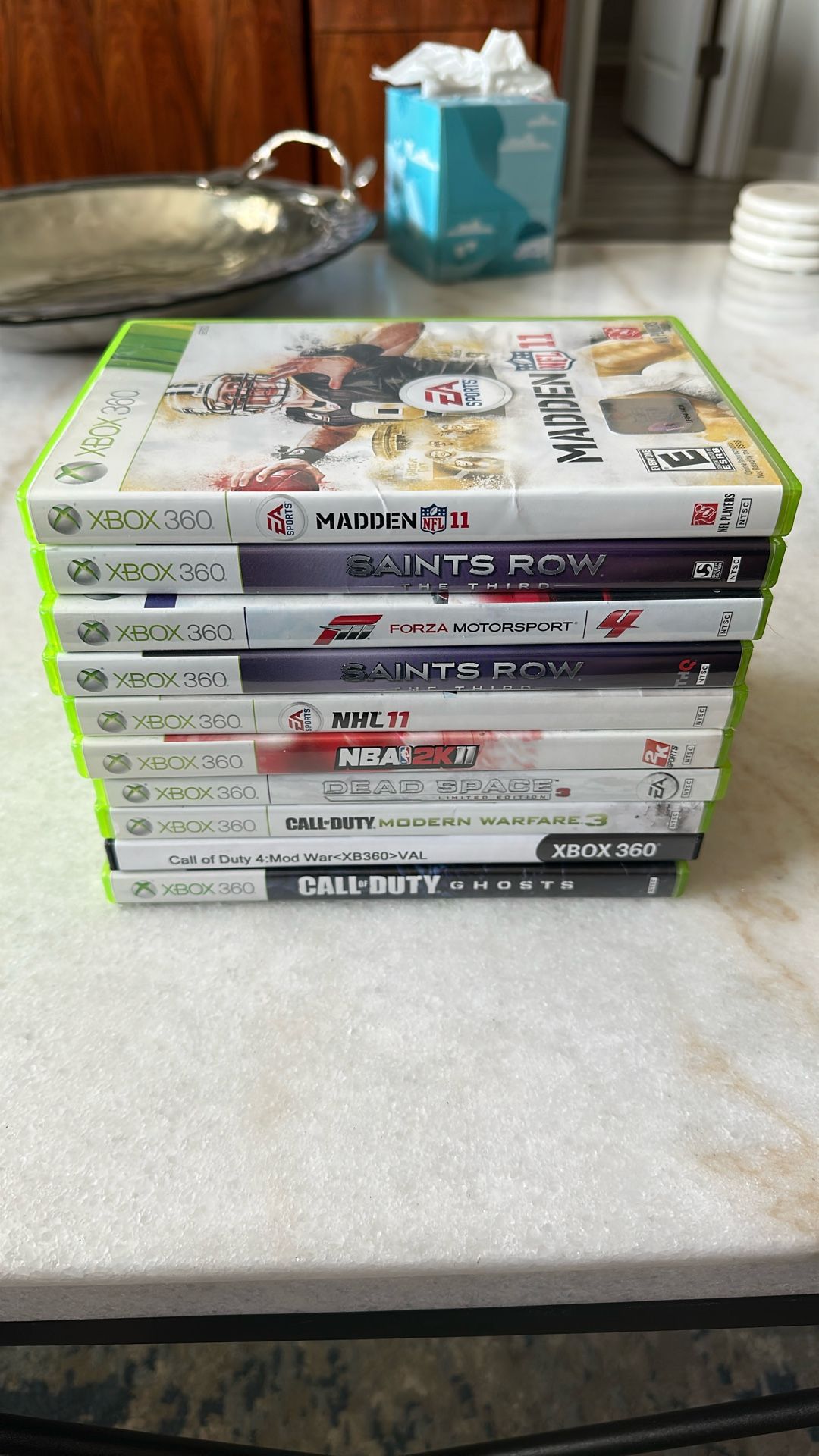 10 Games Lot - What You See Is What You Get.