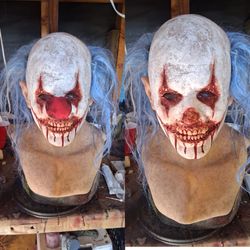 Silicone clown mask