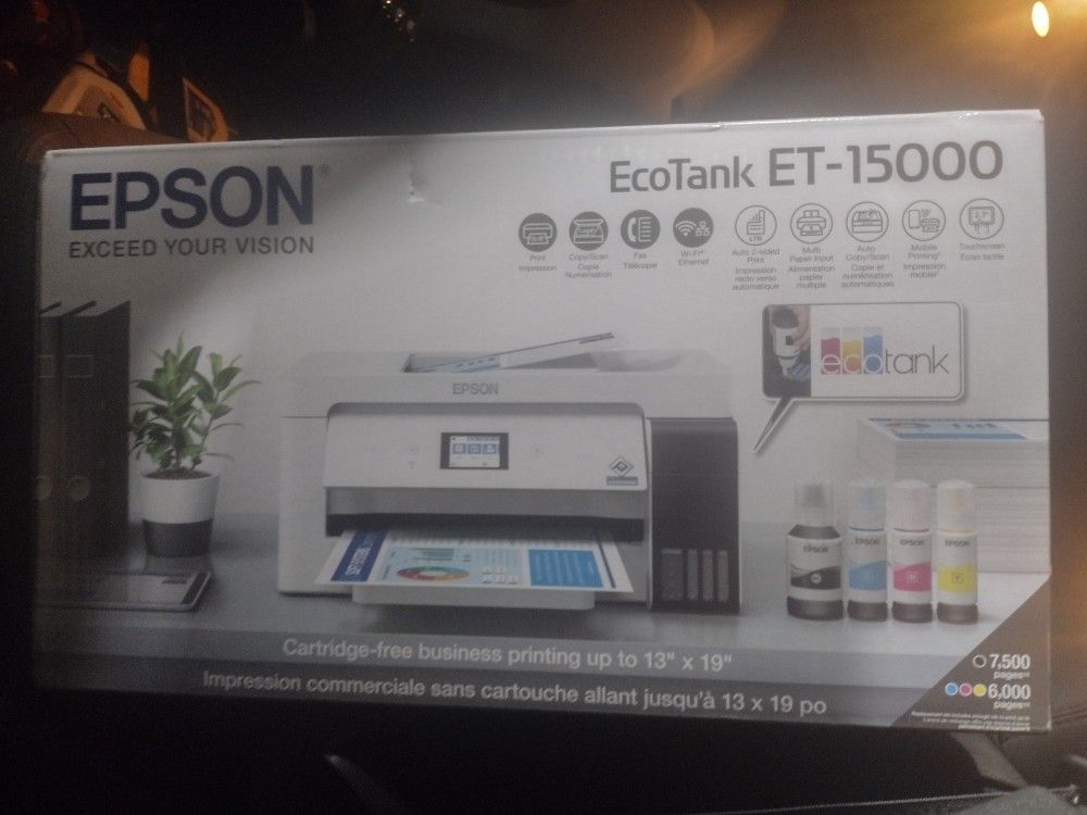 Brand New Never Used EPSON ET-15000 Smart Printer