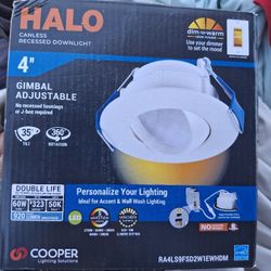 CANLESS  RECESSED DOWNLIGHT 4" 