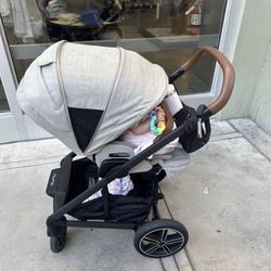 Nuna mixx stroller with car seat