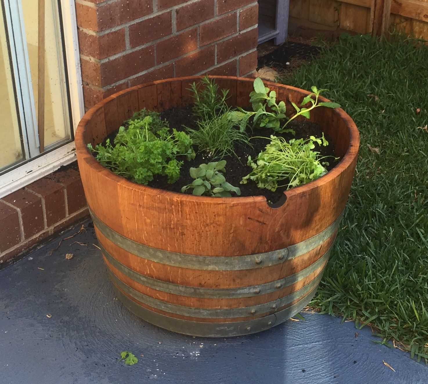 Half Wine Barrel Planters for Sale for Sale in Long Beach, CA OfferUp