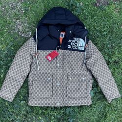 ($200 ONLY) Gucci / North Face Puffer Jacket