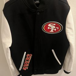 Pro Standards 49ers Varsity Jacket 