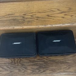 Vintage Bose Music  101 Monitor Speakers 