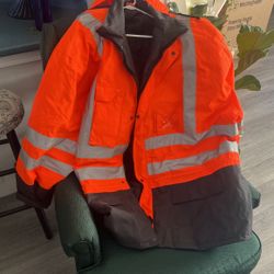 INCENTEX SAFETY JACKET 5XL