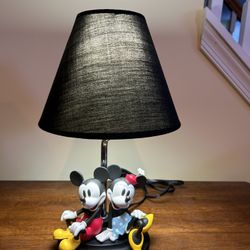 Mickey And Minnie Nightstand Lamp