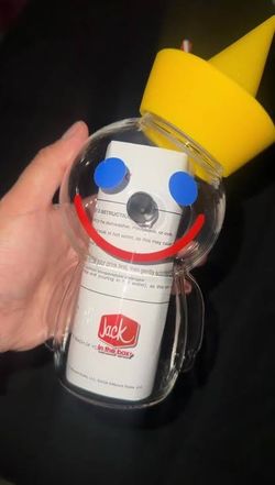 Jack in the box cup
