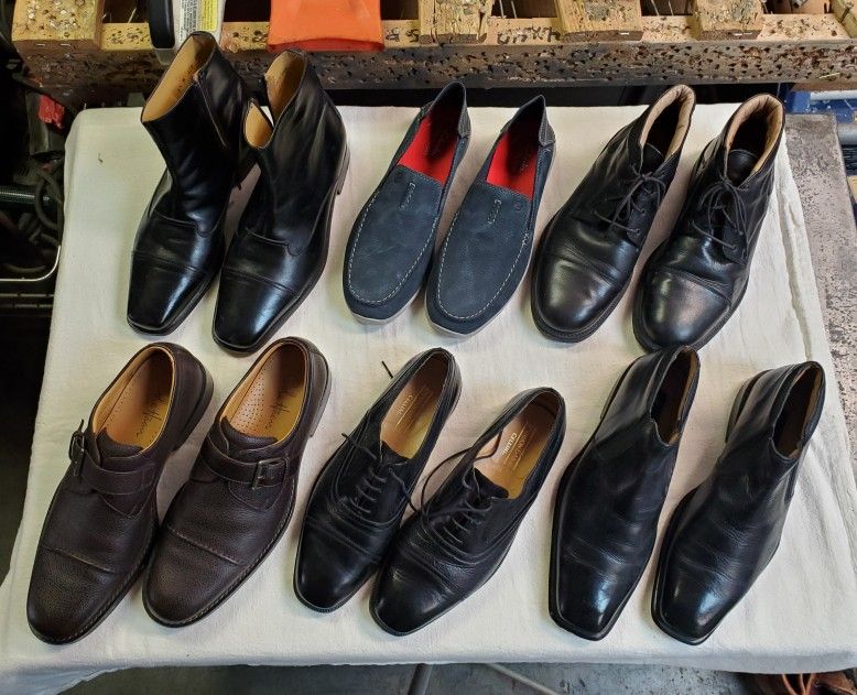 Lot Of Men's Shoes For Sale- 6 Pairs