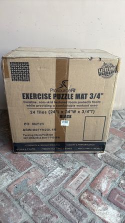 Exercise Puzzle Mat 3/4”