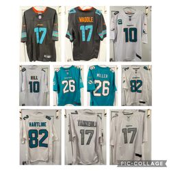 Miami Dolphins And Hurricanes Merchandise Size L And 13