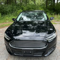 2016 Ford Fusion Black Automatic 