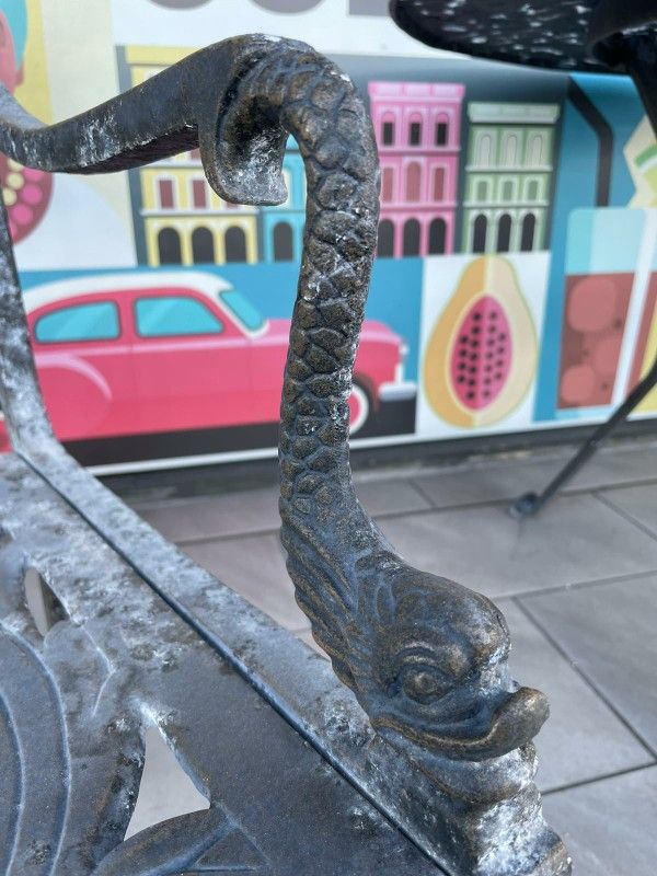 Mesa Metalica Para Terrasa - $180
